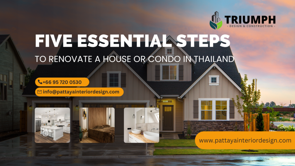 How to Plan a House or Condo Renovation in Thailand Successfully