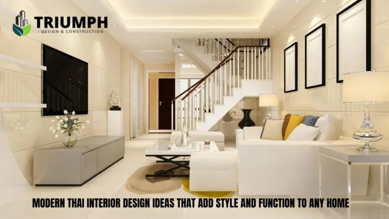 Modern Thai Interior Design Ideas for Stylish Homes