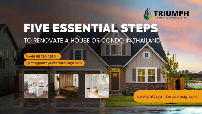 How to Plan a House or Condo Renovation in Thailand Successfully