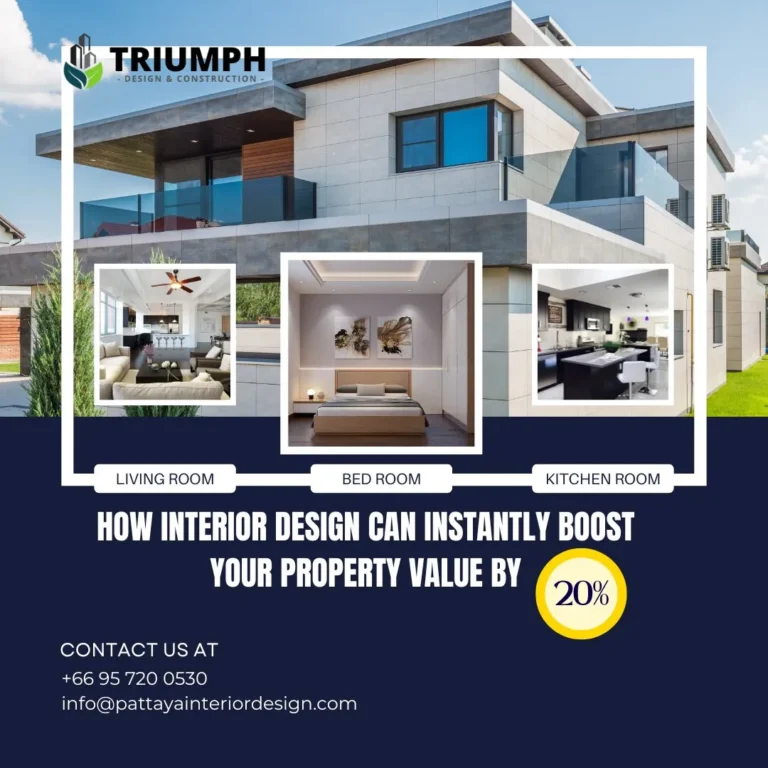 How Interior Design Can Boost Your Property Value by 20%
